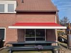 Zonnescherm 4.70x2.50 rood knikarm, Tuin en Terras, Ophalen, Gebruikt, 450 cm of meer, 150 tot 300 cm