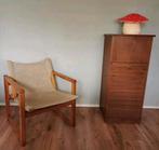 Prachtige vintage roldeurkast/archiefkast, Ophalen, 25 tot 50 cm, 100 tot 150 cm