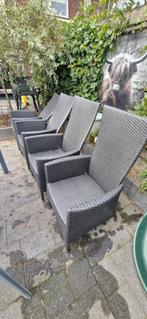 Rotan Tuinstoelen - Verstelbare Rugleuning / bezorgen, Tuin en Terras, Ophalen of Verzenden, Rotan