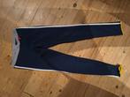 Waaaw legging maat 146/152.Leuk ontwerp,donkerblauw met bies, Ophalen of Verzenden, Zo goed als nieuw, Meisje, Broek