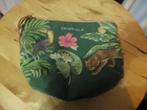 groene tropicale toilettas van Cavallini & Co san francisco, Ophalen of Verzenden, Gebruikt, Groen, Dame