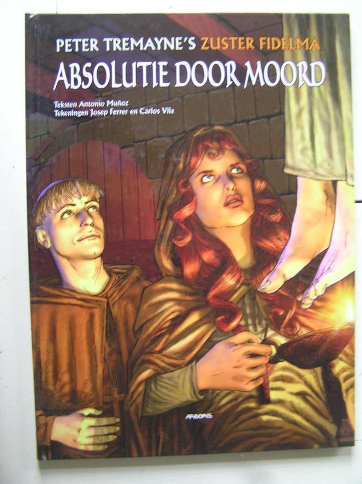 Zuster Fidelma. Absolutie door moord. HC, Boeken, Stripboeken, Zo goed als nieuw, Eén stripboek, Ophalen of Verzenden