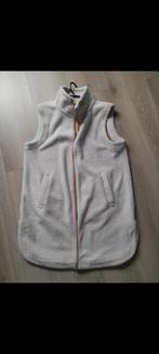 Mouwloos Teddy Vest / Bodywarmer, Kleding | Dames, Bodywarmers, Beige, Maat 42/44 (L), Zo goed als nieuw, Tom Tailor