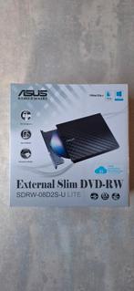 Asus externe dvd-rw brander €7,50, Computers en Software, Ophalen of Verzenden, Zo goed als nieuw, Dvd, Windows