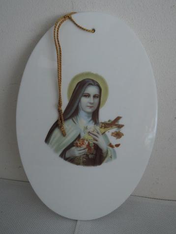 Porseleinen hanger met afbeelding van de Heilige Therese beschikbaar voor biedingen