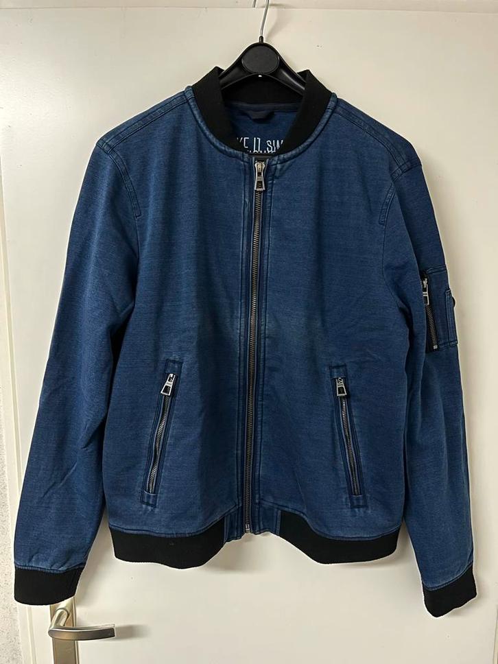 Camp David: nieuw!!! jeans blauwe jas, maat 56, Kleding | Heren, Jassen | Winter, Nieuw, Maat 56/58 (XL), Blauw, Ophalen of Verzenden