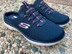 Blauwe skechers dames slippers, Ophalen of Verzenden, Gedragen, Blauw