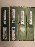 4x 4gb 1Rx16 pc4 2400T geheugen (hynix/samsung), Computers en Software, RAM geheugen, Verzenden, Zo goed als nieuw, DDR4, Laptop