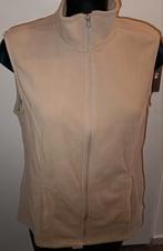 Zgan Fleece bodywarmer UP2 Fashion - Maat M, Kleding | Dames, Bodywarmers, UP2 Fashion, Beige, Zo goed als nieuw, Ophalen