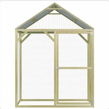 vidaXL Kippenhok 1,5x1,5x2 m beschikbaar voor biedingen