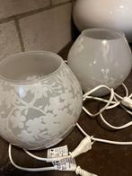 IKEA tafellampen, Huis en Inrichting, Lampen | Tafellampen, Ophalen of Verzenden, Zo goed als nieuw, Glas, Minder dan 50 cm