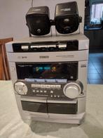 Philips midi set tuner cd wisselaar dubbel casette deck afst, Ophalen of Verzenden, Zo goed als nieuw, Philips