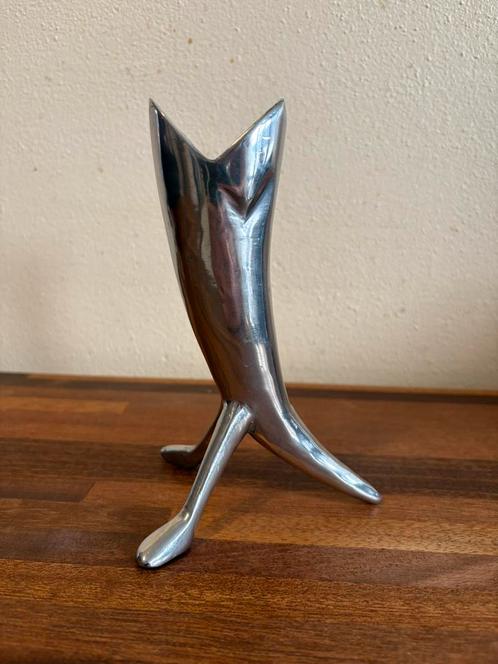 Franse zoömorfe design kandelaar, zeldzaam, Antiek en Kunst, Kunst | Designobjecten, Ophalen of Verzenden