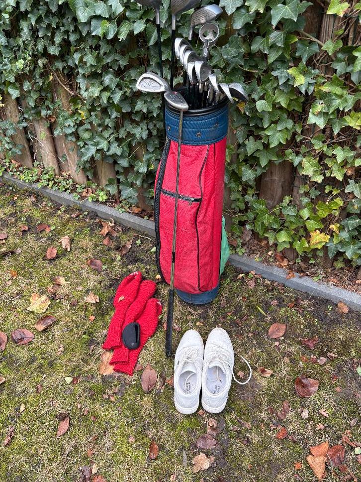Golfset, compleet!  Moet helaas stoppen, Sport en Fitness, Golf, Gebruikt, Set, Overige merken, Ophalen