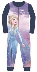 Disney Frozen Fleece Onesie Blauw - Maat 92/98, Overige typen, Meisje, Nieuw, Ophalen of Verzenden