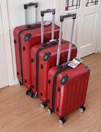 Koffers 3 delig kofferset voor € 95 (NIEUW) OOK LOS TE KOOP, Wieltjes, Ophalen of Verzenden, Hard kunststof, Zo goed als nieuw