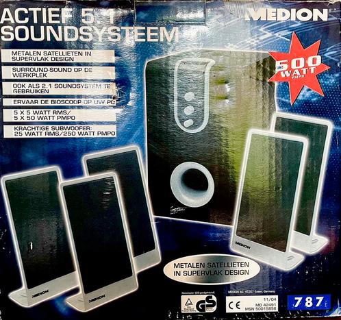 (Game) Computer sound system, Computers en Software, Pc speakers, Zo goed als nieuw, Ophalen of Verzenden