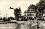 Posterholt, Zwembad - duikplank volk - 197? gelopen, Ophalen of Verzenden, Voor 1920, Gelopen, Friesland