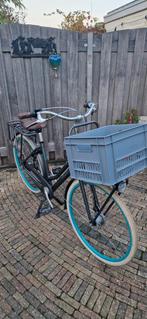 Gazelle Damesfiets met krat, Ophalen, Gebruikt, Gazelle, Versnellingen