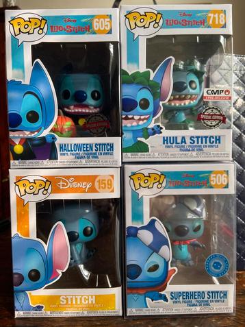 Disney funko pops Stitch (Lilo & Stitch) beschikbaar voor biedingen