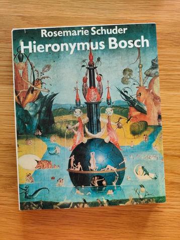 Zeldzaam vintage Hieronymus Bosch kunstboek met linnen kaft beschikbaar voor biedingen