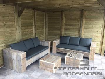 Steigerhouten Loungeset Tegen ACTIE Prijzen SHOWROOM OPEN beschikbaar voor biedingen