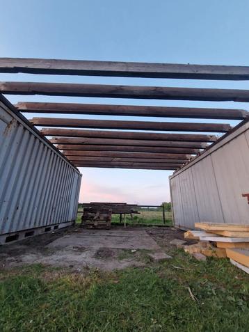 container 20ft overkapping  beschikbaar voor biedingen