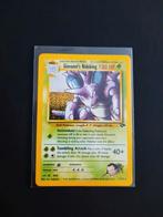 Giovanni's Nidoking - Gym Challenge NM+, Hobby en Vrije tijd, Verzamelkaartspellen | Pokémon, Ophalen of Verzenden, Zo goed als nieuw