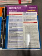 Spellingwijzer Nederlands Onderbouw Intertaal, Ophalen of Verzenden, Zo goed als nieuw, MBO