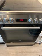 Beko Keramisch Fornuis met Oven fsm67320 gxs, Ophalen, Gebruikt, Hete lucht, Oven met grill
