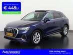 Audi Q3 45 TFSIe S Line | Panoramadak | MMI Navigatie plus |, Auto's, 12 maanden, Gebruikt, Blauw, Leder en Stof