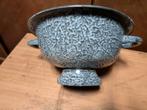 Vergiet grijsgewolkt 26cm, Antiek en Kunst, Antiek | Emaille, Ophalen