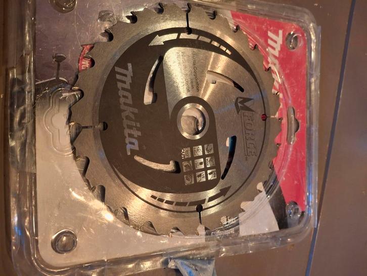 Makita B-08006 Cirkelzaagblad Hout 165mm, Doe-het-zelf en Verbouw, Gereedschap | Zaagmachines, Nieuw, Cirkelzaag, 1200 watt of meer