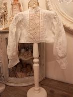 Antiek Franse bodice met kant kleine maat., Antiek en Kunst, Ophalen of Verzenden