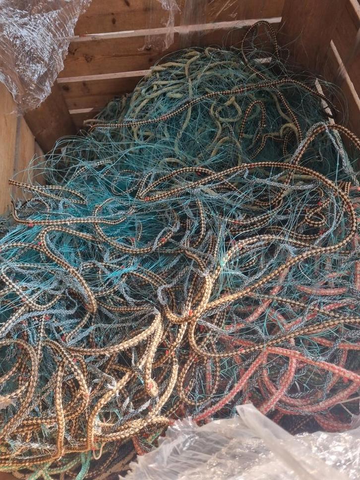 Complete staandwant visserij, Watersport en Boten, Beroepsscheepvaart, Zo goed als nieuw, Kotter, Diesel, Ophalen