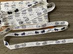 Nr518) Aanbieding oud katoen retroband wiegjes 10 m € 4,50, Hobby en Vrije tijd, Verzenden, Nieuw, Lint, Band of Elastiek