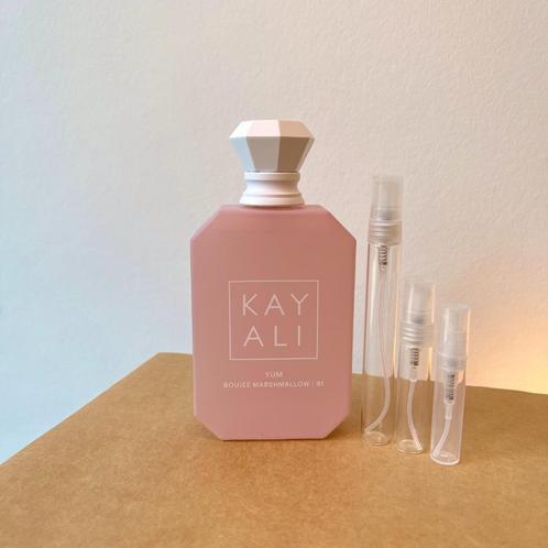 Kayali Yum Boujee Marshmallow 81 Sample - Snel Verzonden, Sieraden, Tassen en Uiterlijk, Uiterlijk | Parfum, Nieuw, Ophalen of Verzenden