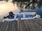 Yam 330s rubberboot 5 personen + mercurius 4 pk, Watersport en Boten, Rubberboten, Ophalen, Yam, Zo goed als nieuw, Benzine