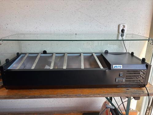Koelvitrine / saladiere 1200 mm, Witgoed en Apparatuur, Koelkasten en IJskasten, Gebruikt, Zonder vriesvak, 200 liter of meer