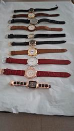 9 mooie horloge's ( nieuw)zie beschrijving, Overige merken, Staal, Polshorloge, Overige materialen