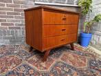 Deens design -  tv lp kastje / ladekastje retro vintage 60s, Huis en Inrichting, Gebruikt, Verzenden, Teakhout, 50 tot 100 cm