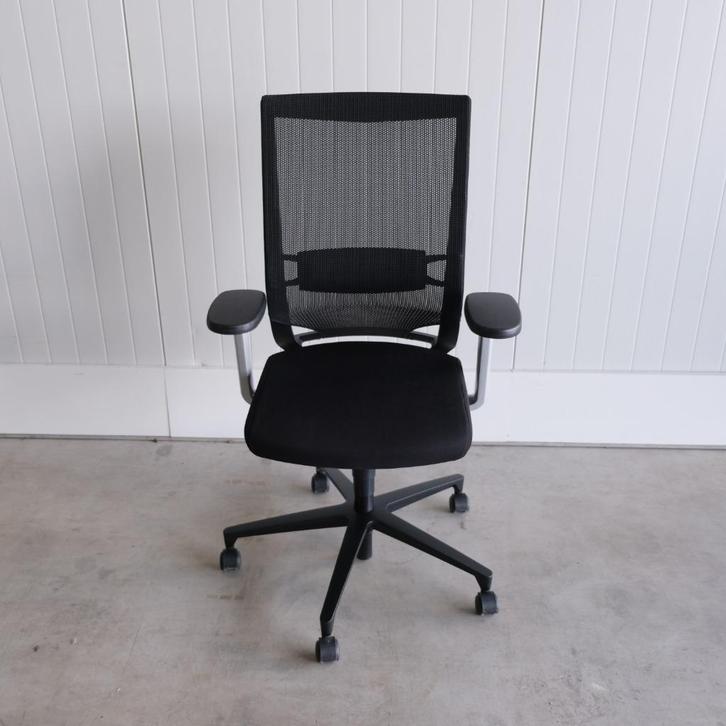 Klober Duera, Bureaustoel, Nieuw zwart gestoffeerd, NPR 1813, Huis en Inrichting, Bureaustoelen, Gebruikt, Bureaustoel, Zwart