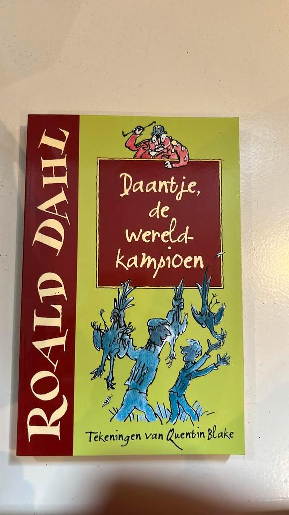 Roald Dahl - Daantje, de wereldkampioen, Boeken, Kinderboeken | Jeugd | onder 10 jaar, Zo goed als nieuw, Fictie algemeen, Ophalen of Verzenden