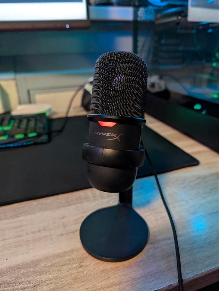 HyperX SoloCast Microfoon, Muziek en Instrumenten, Microfoons, Zo goed als nieuw, Studiomicrofoon, Ophalen of Verzenden