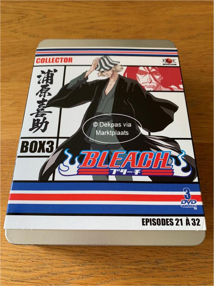 Dvd's Bleach - Box 3 - Tin Box - Limited Edition, Cd's en Dvd's, Dvd's | Tekenfilms en Animatie, Gebruikt, Ophalen of Verzenden