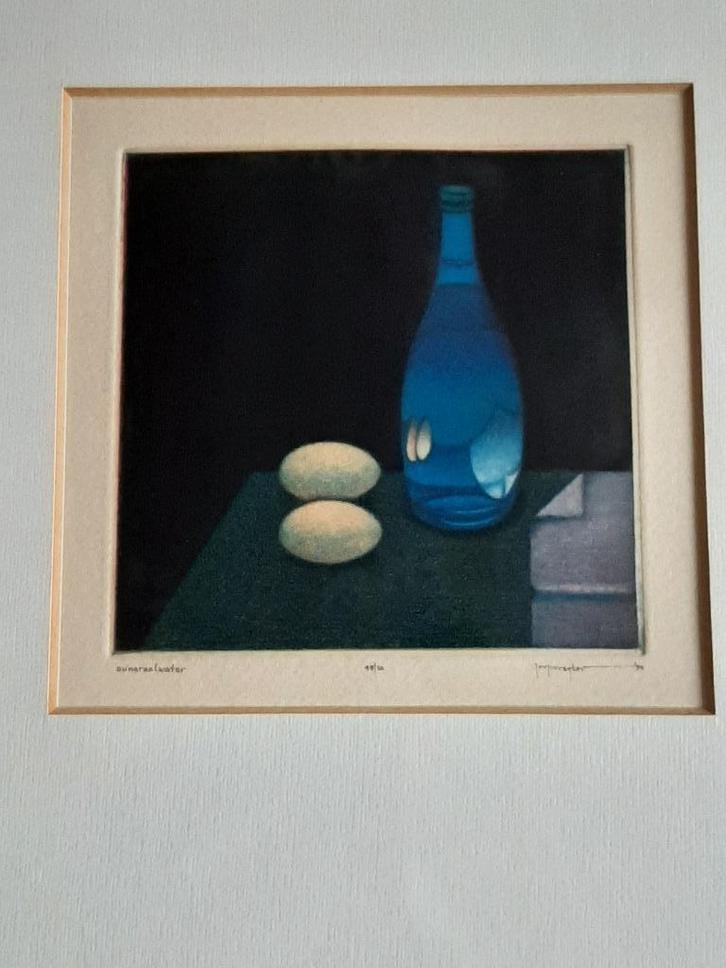 bijzondere originele Mezzotint Joop Vegter, Gesigneerd 1994, Antiek en Kunst, Kunst | Etsen en Gravures, Ophalen