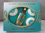4711 Geschenkset eau de cologne (30 ml)  +  drie zeepjes., Verzamelen, Ophalen of Verzenden, Nieuw, Parfumfles, Gevuld