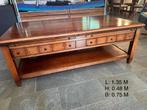 Mahonie salontafel, Ophalen