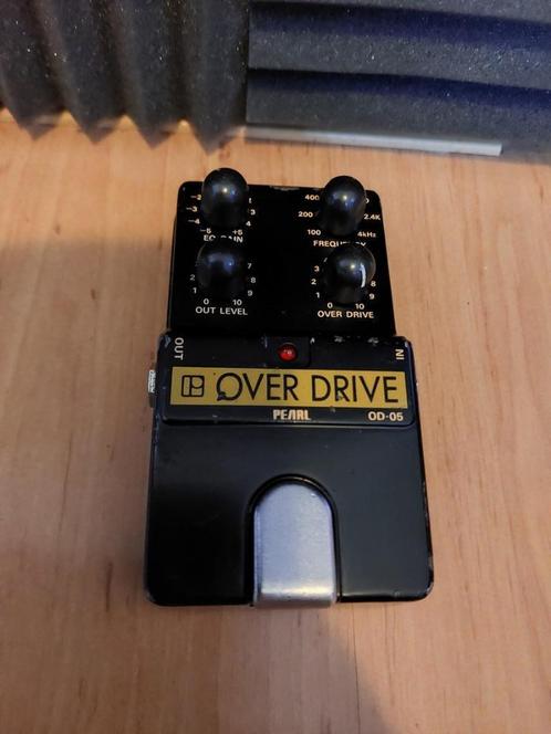 Pearl OD-5 Overdrive gitaar pedaal 1980's  - 2x tubescreamer, Muziek en Instrumenten, Effecten, Gebruikt, Distortion, Overdrive of Fuzz