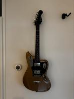 Squier Contemporary Jaguar HH Shoreline Gold, Muziek en Instrumenten, Ophalen, Gebruikt, Solid body, Overige merken